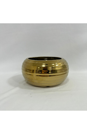 Vaso Dourado Canela Veneza P
