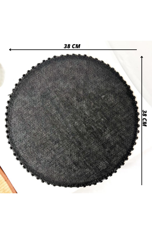 Jogo Americano Preto Candy