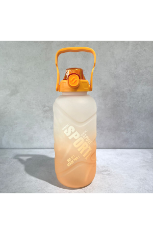 Garrafa Laranja de Plástico Sport  - 1500ml