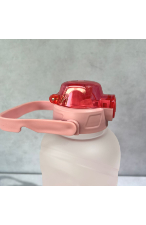 Garrafa Rosa de Plástico Sport  - 1500ml