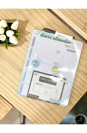 Lousa p/anotação Diario alimentar