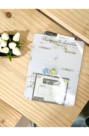 Lousa p/anotação Planejamento alimentar