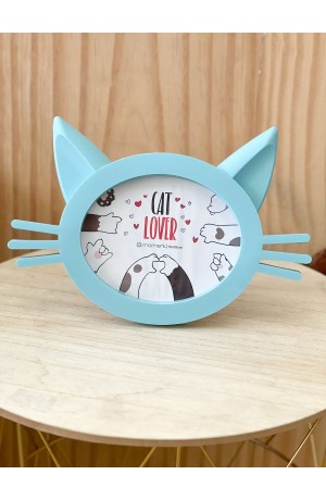 Porta Retrato de Gatinho Azul 10x15