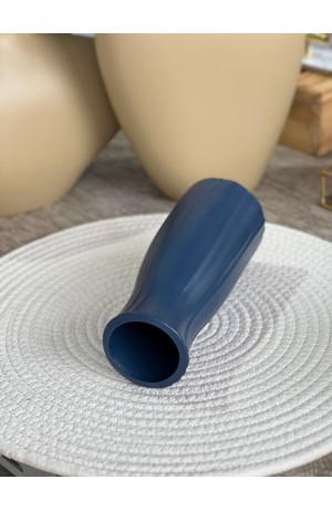 Vaso Azul de Plástico 23cm