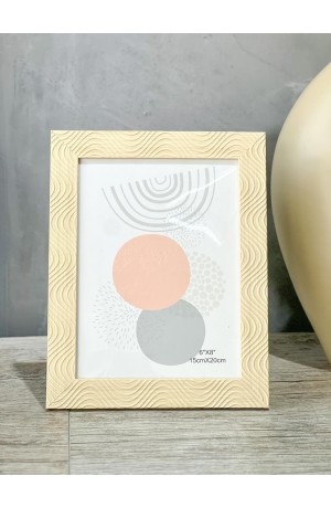 Porta Retrato Bege 15x20