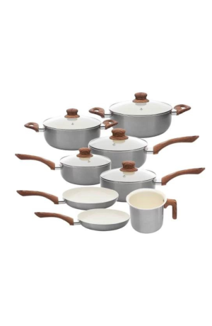 Jogo de Panelas Prata New York - 8 Peças