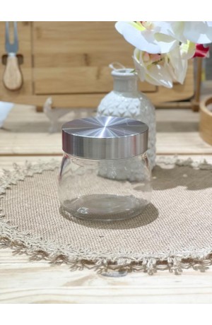 Pote de Vidro Redondo 500ml