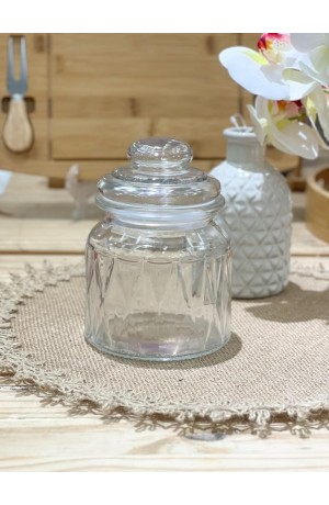 Pote de Vidro com tampa Hermetica 720ml