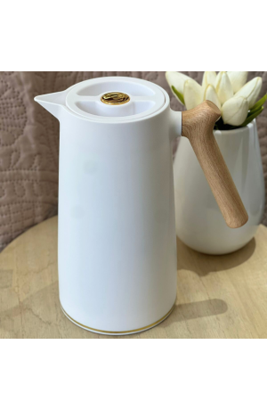 Garrafa Térmica Loren Branca 1 Litro