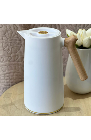 Garrafa Térmica Loren Branca 1 Litro