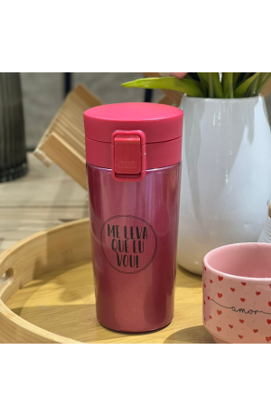 Copo Térmico Rosa 