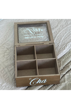 Caixa de Chá em MDF - 