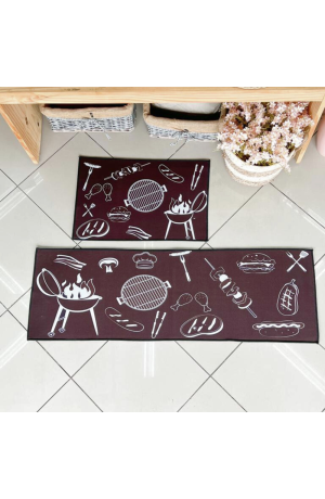 Kit Passadeira e Tapete de Cozinha Mod 6