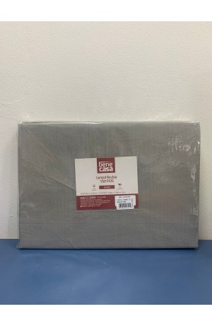 Lençol Avulso 150 Fios - Solteiro Cinza