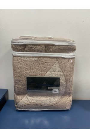 Kit Colcha Lottus King 2,50x2,70m Argila