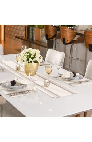 Trilho de Mesa Fio Tinto Classic Fendi 1,50mX30cm