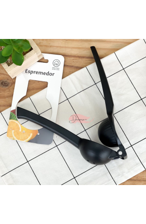 Espremedor de Aluminio Multiuso - Preto