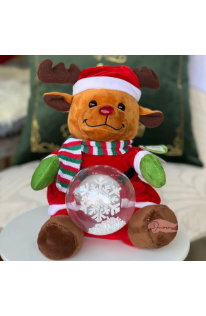 Boneco Rena Decorativo Musical 26,5cm