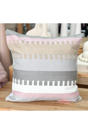 Capa de Almofada Bordada - 43cm X 43cm Mod 1