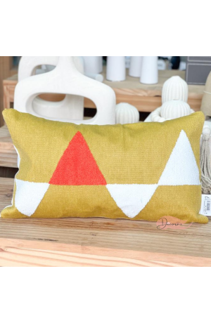 Capa de Almofada Bordada Retangular - 30cm X 50cm Mod 4