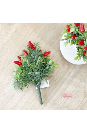 Mini Buquê de Pimenta 18cm