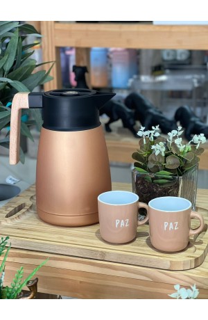 Garrafa Térmica Dourada Clássica - 1L