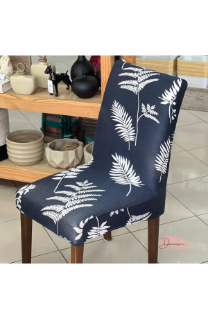 Capa de Cadeira Floral em Poliéster - 40cmX50cm / 45cmX65cm