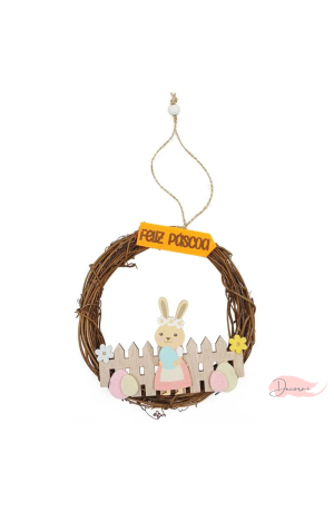 Guirlanda de Páscoa 15cm