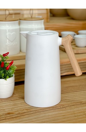 Garrafa Branca Térmica - Nórdica 1000ml