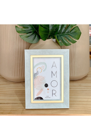 Porta Retrato Cinza Claro 