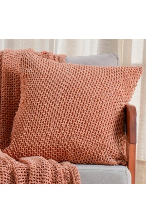 Capa de Almofada Atacama Terracota 45cm