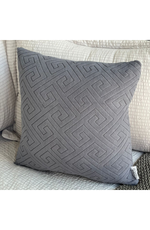Capa de Almofada Cinza -  44cm X 44cm