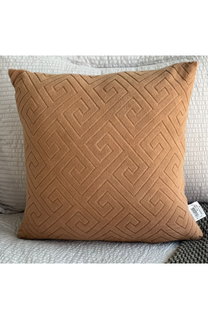 Capa de Almofada Marrom -  44cm X 44cm