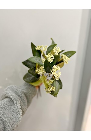 Ramalhete de Eucalipto c/ Semente Verde - 36cm (Artificial)