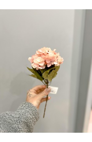 Mini buquê de Hortênsia Rosa - 30cm (Artificial )