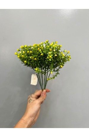 Pick Frutinhos Amarelo - 25cm ( Artificial )
