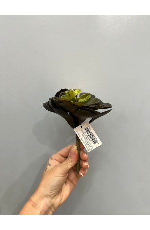 Suculenta Verde Escura - 17cm ( Artificial )