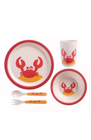 Kit Refeição Infantil - Caranguejo Mod 5