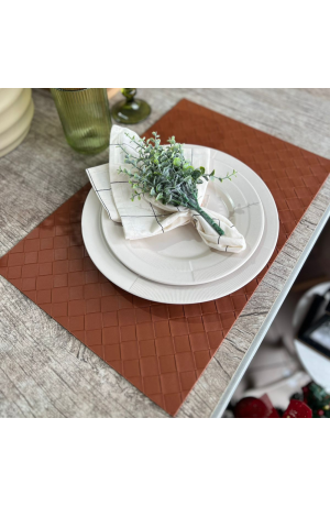 Jogo Americano Anselmo Terracota