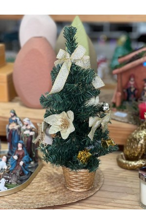 Mini Árvore Dourada 40cm