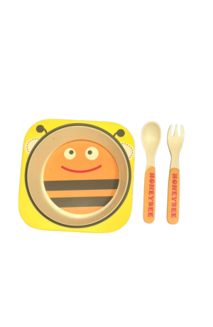 Kit Refeição Abelha 3 peças Mod 2