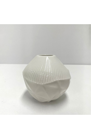 Vaso Decorativo de Ceramica Texturado