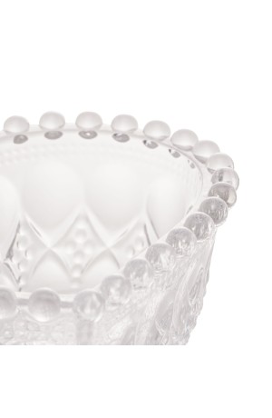 Bowl Coração De Vidro Balls Transparente