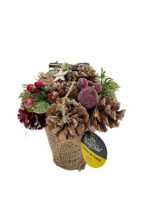 Vaso Pinha Decorativo