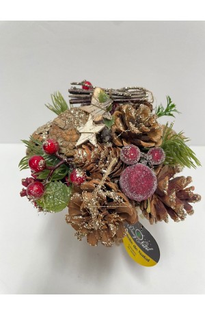 Vaso Pinha Decorativo