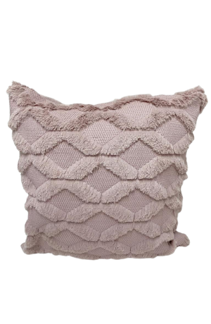 Capa de Almofada Rosa Pelinhos 