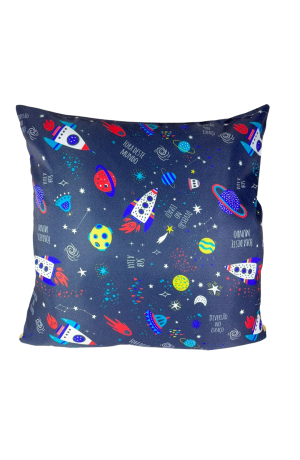 Capa de Almofada Foguetes Infantil