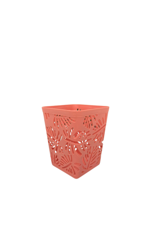 Porta Treco Salmão Quadrado