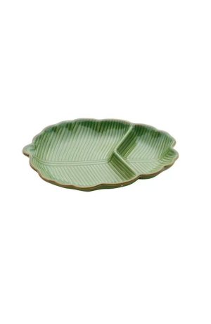 Folha de Ceramica Banana Leaf Verde