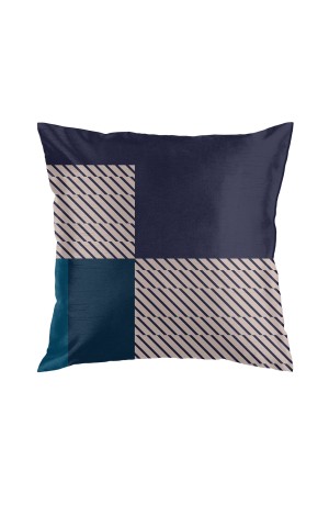 Capa de Almofada Patchwork Estampa 3  Verde/Cinza/Preto